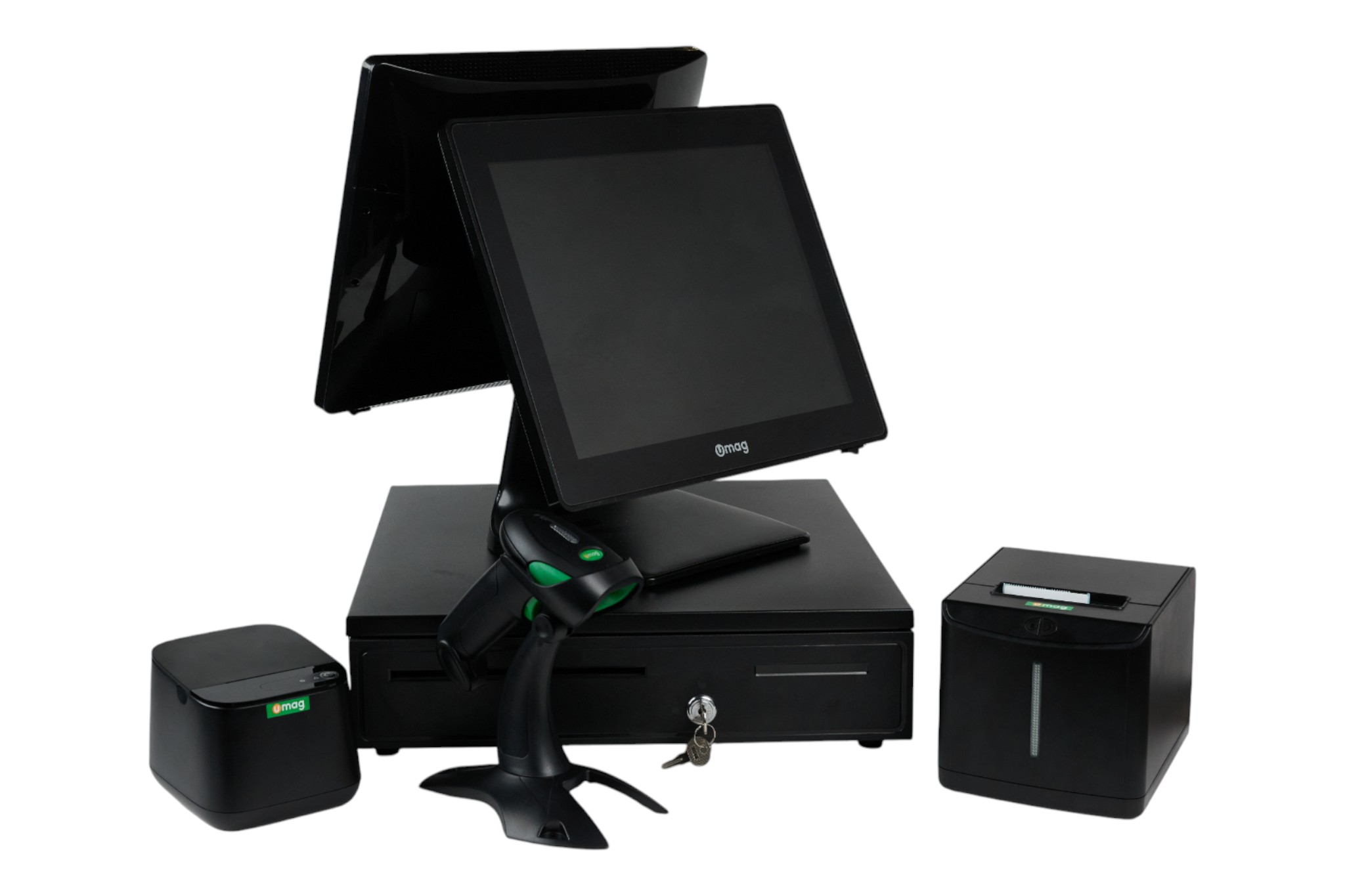 комплект 6 двухэкранный черный